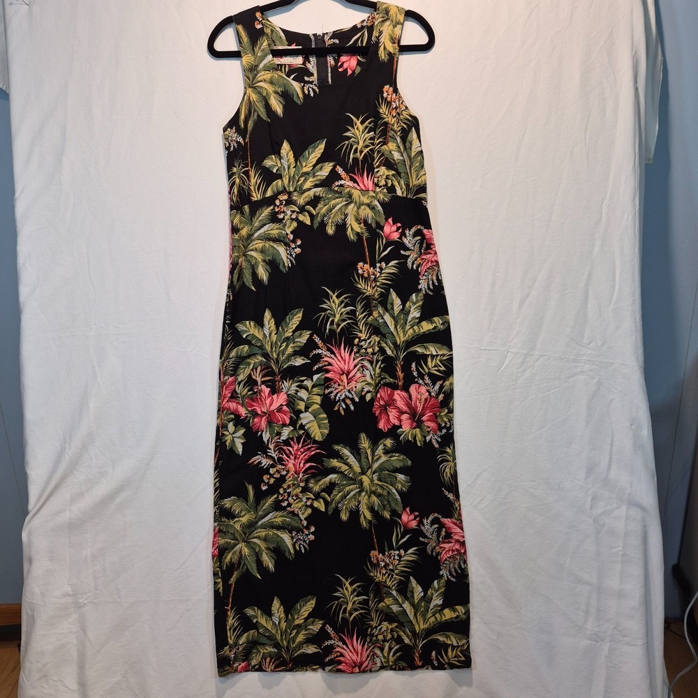 Hilo Hattie The Hawaiian Original Women's Island Floral Maxi Dress Sz. 10